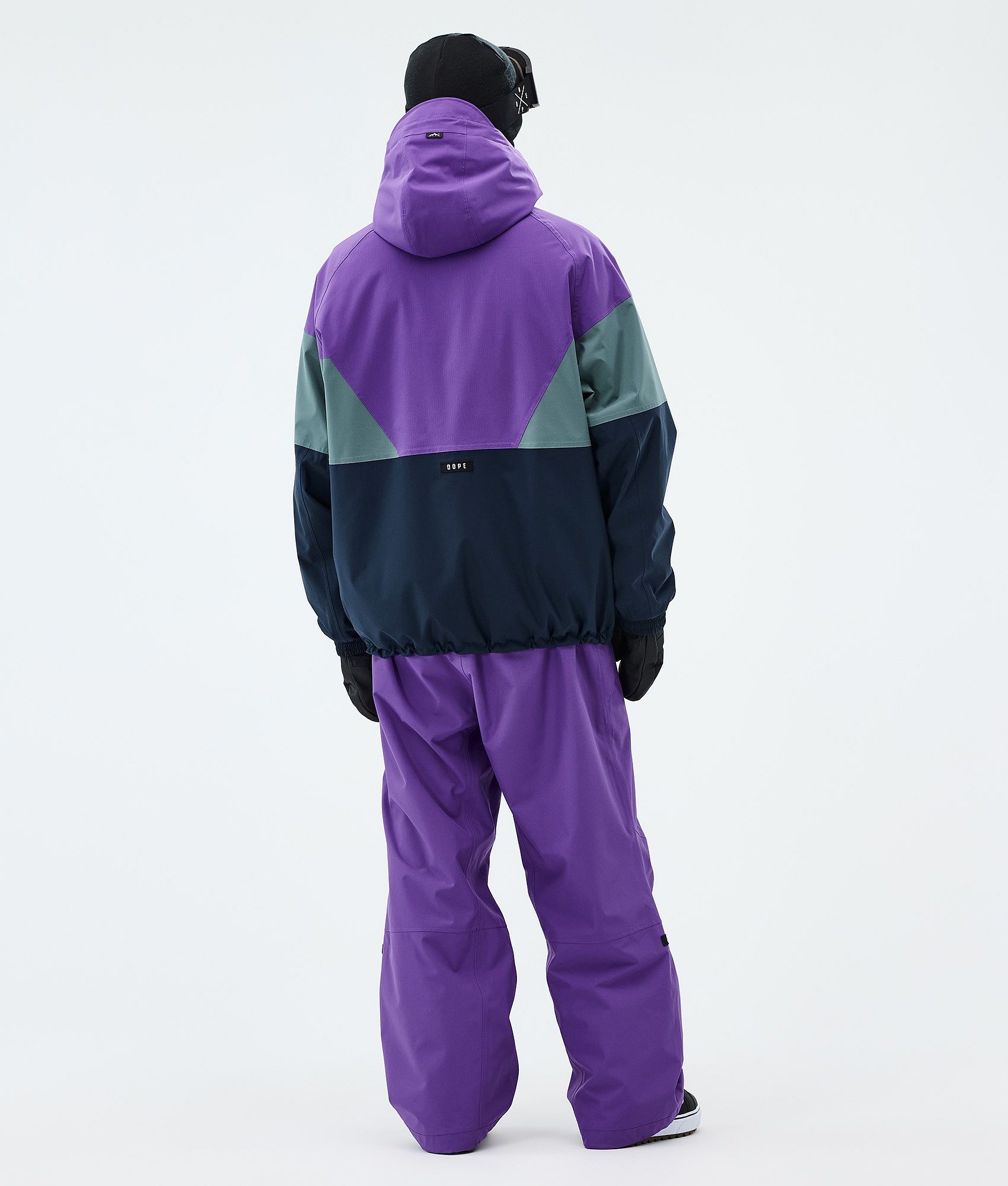 Dope Spartan/Big スノーボードウェアセット メンズ Vivid Purple