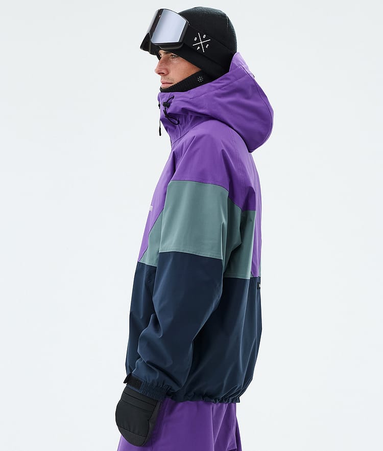 Spartan Snowboardjacka Herr Sport Vivid Purple/Atlantic/Dark Blue, Image 5 of 8