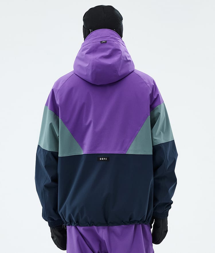 Spartan Ski Jacket Men Sport Vivid Purple/Atlantic/Dark Blue, Image 6 of 8