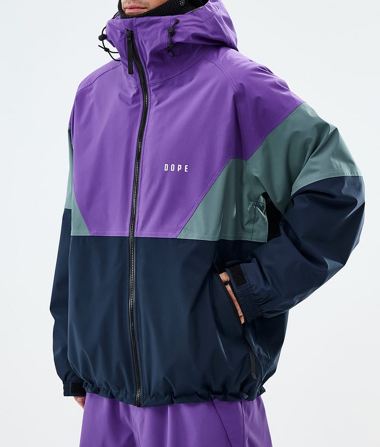 Spartan Snowboardjacka Herr Sport Vivid Purple/Atlantic/Dark Blue, Image 7 of 8