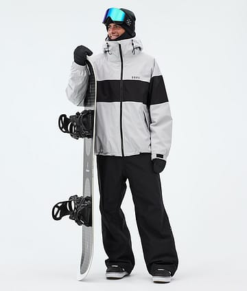 Spartan Snowboard Outfit Men Light Grey/Black