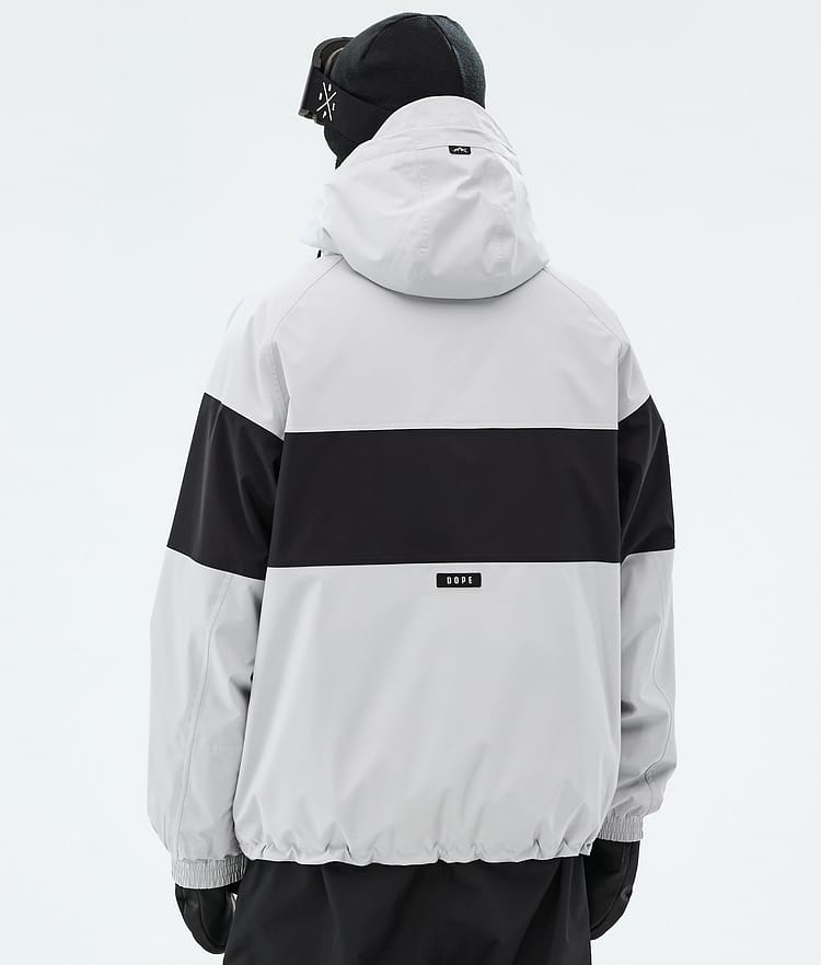 Spartan Ski jas Heren Stripe Light Grey/Black, Image 6 of 8
