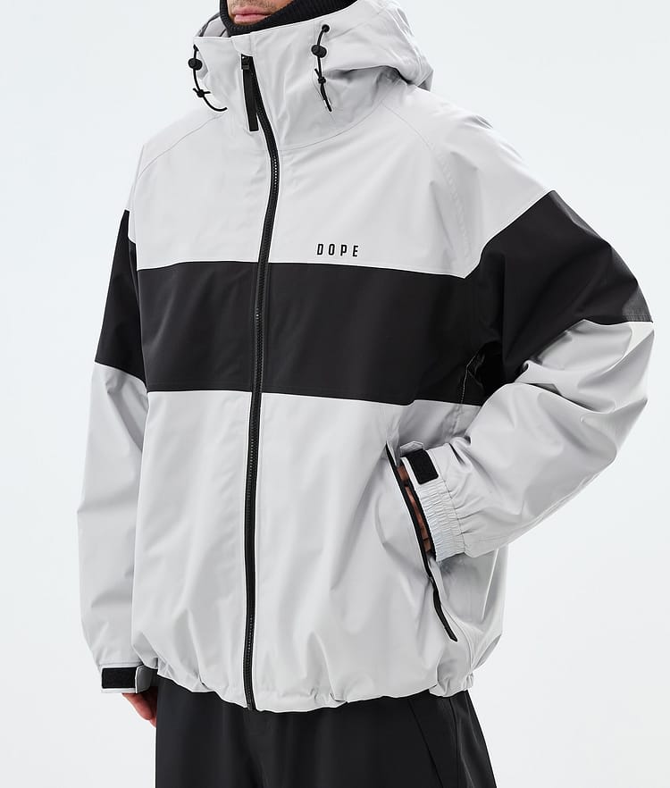Spartan Ski jas Heren Stripe Light Grey/Black, Image 7 of 8