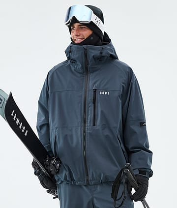 Apex Skijakke Herre Metal Blue