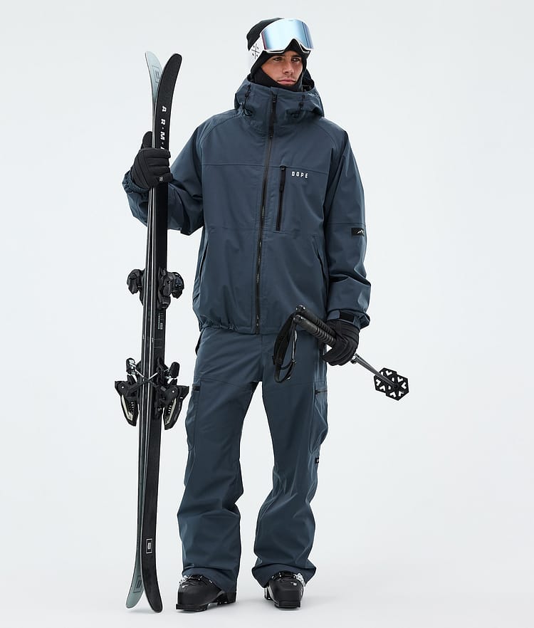 Apex Ski Jacket Men Metal Blue, Image 2 of 9