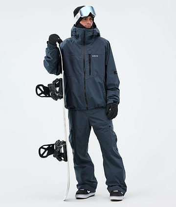 Apex Outfit de Snowboard Hombre Metal Blue