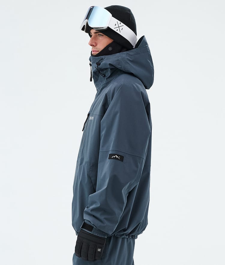 Apex Ski Jacket Men Metal Blue, Image 5 of 9