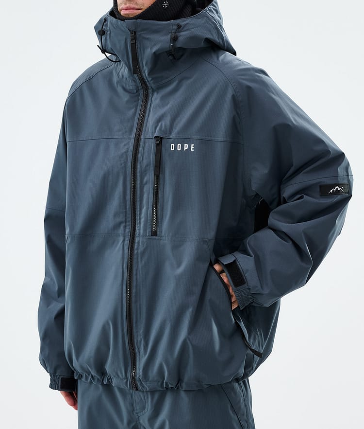 Apex Ski Jacket Men Metal Blue, Image 7 of 9