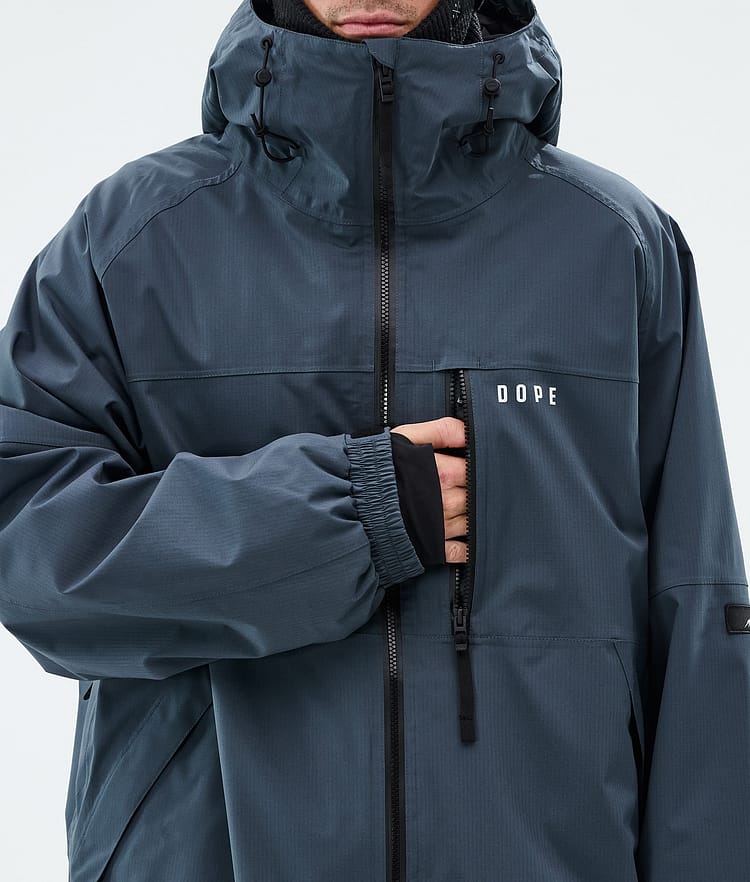 Apex Snowboard Jacket Men Metal Blue, Image 8 of 9