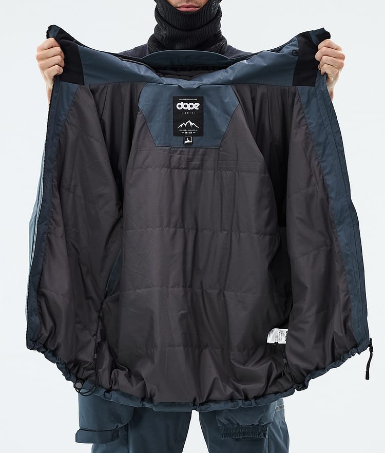 Apex Ski Jacket Men Metal Blue, Image 9 of 9