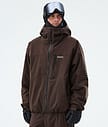 Dope Apex Ski Jacket Men Dark Brown