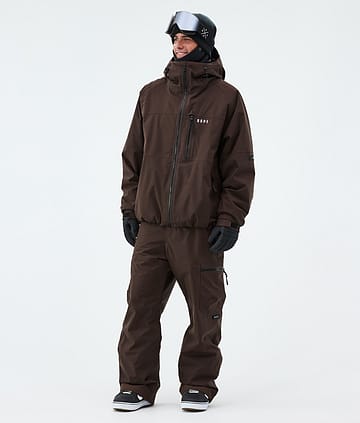 Apex Outfit de Snowboard Hombre Dark Brown