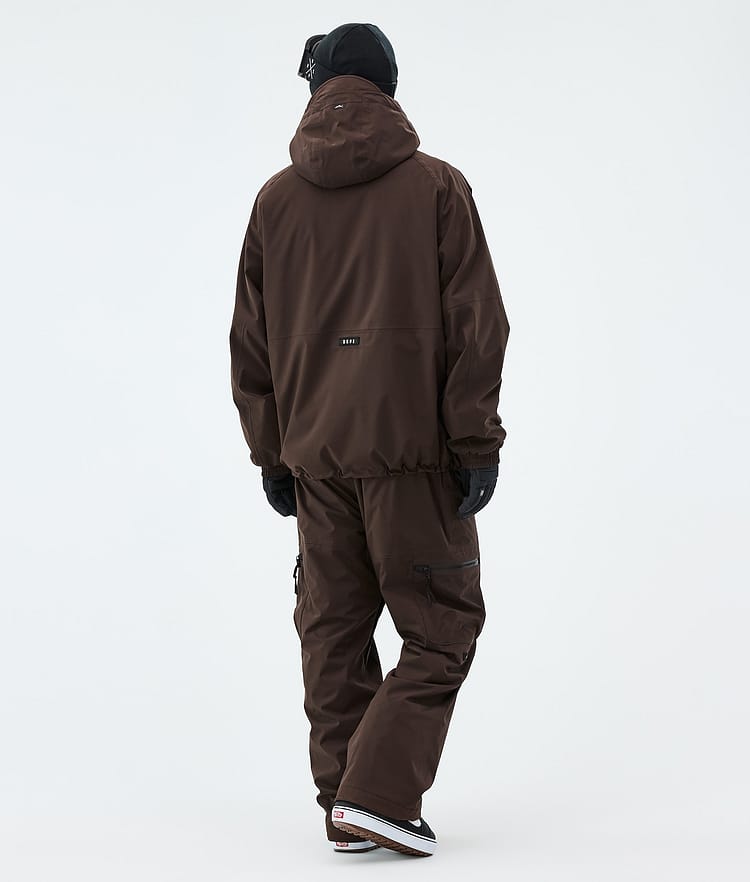 Apex Snowboard Jacket Men Dark Brown, Image 3 of 9