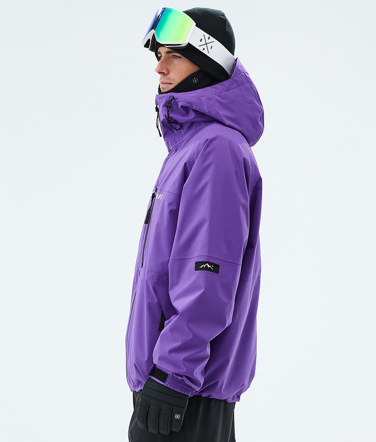 Apex Snowboard Jacket Men Vivid Purple, Image 5 of 9