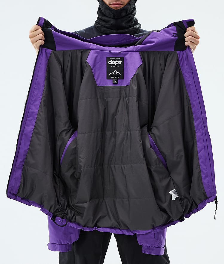 Apex Ski Jacket Men Vivid Purple, Image 9 of 9