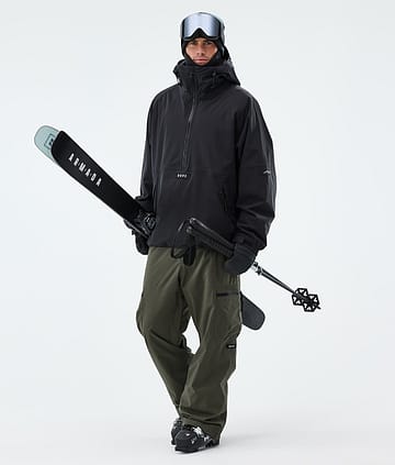 Arnok Ski Outfit Men Black/Olive Green