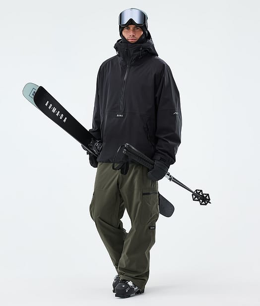Arnok Outfit Ski Black/Olive Green