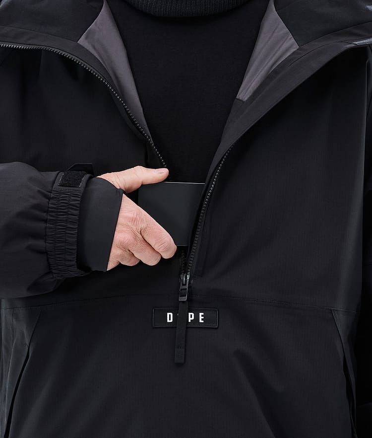 Arnok Snowboard Jacket Men Black, Image 9 of 9