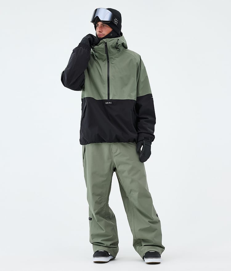 Arnok Snowboard Jacket Men Moss Green/Black, Image 2 of 8