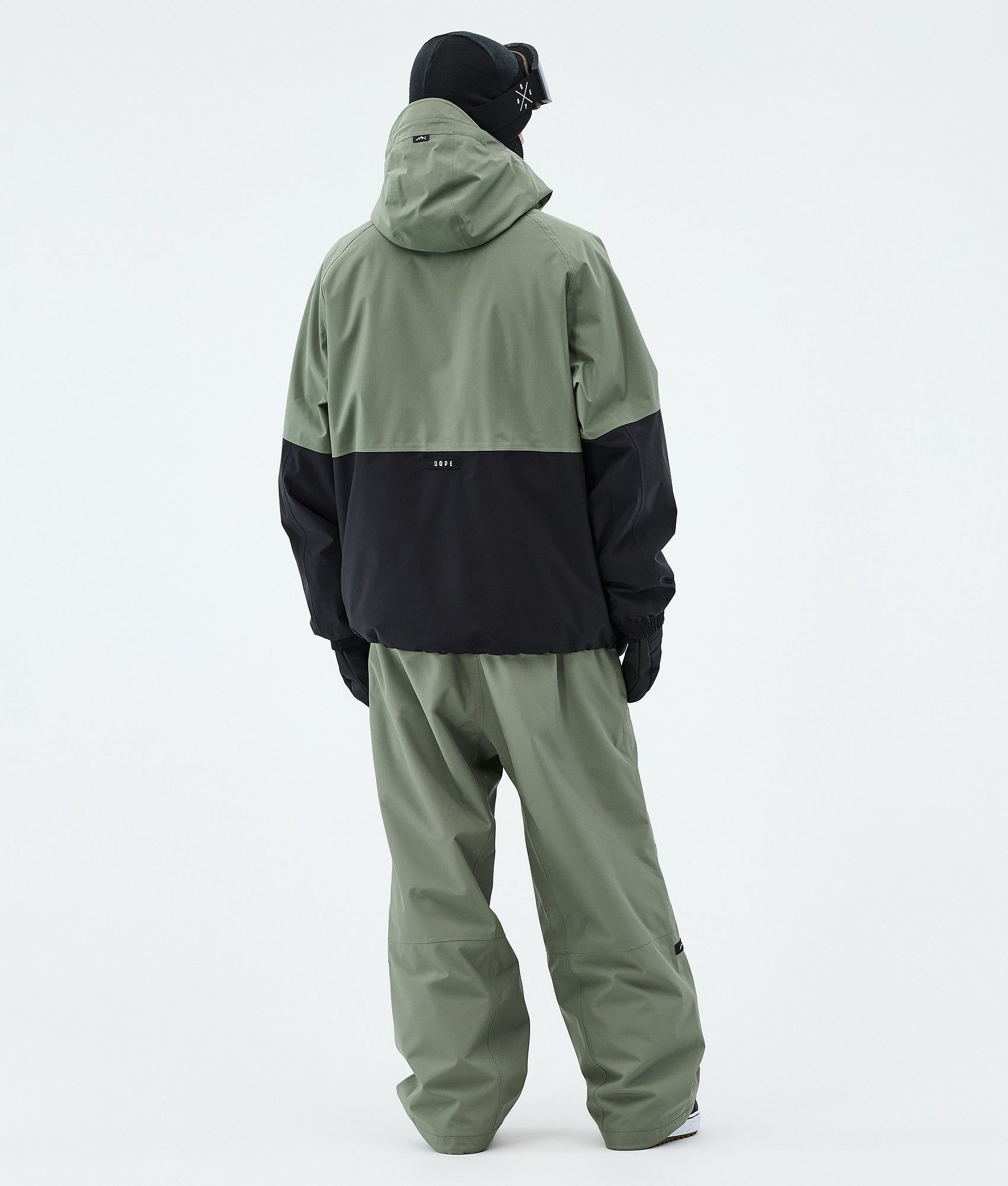 Dope Arnok/Big スノーボードウェアセット メンズ Moss Green/Black