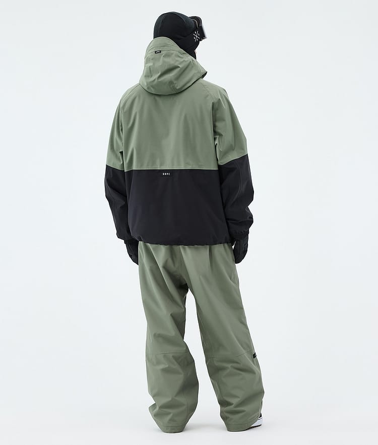 Arnok Snowboard Jacket Men Moss Green/Black, Image 3 of 8