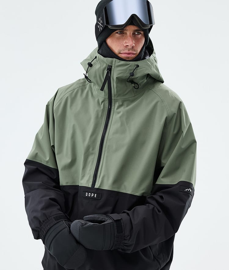 Arnok Ski Jacket Men Moss Green/Black, Image 4 of 8
