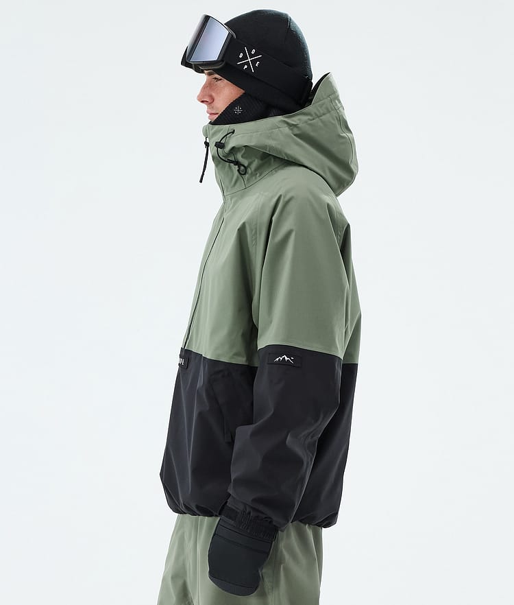 Arnok Snowboard Jacket Men Moss Green/Black, Image 5 of 8