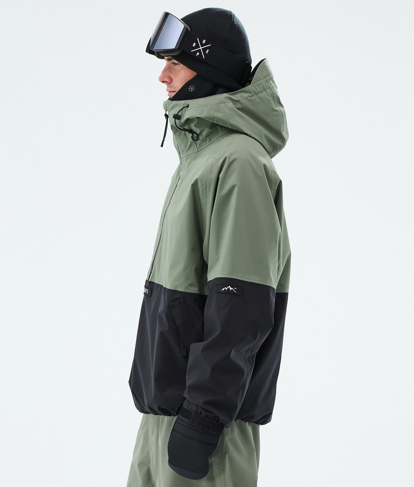 Dope Arnok スキージャケット メンズ Moss Green/Black - グリーン
