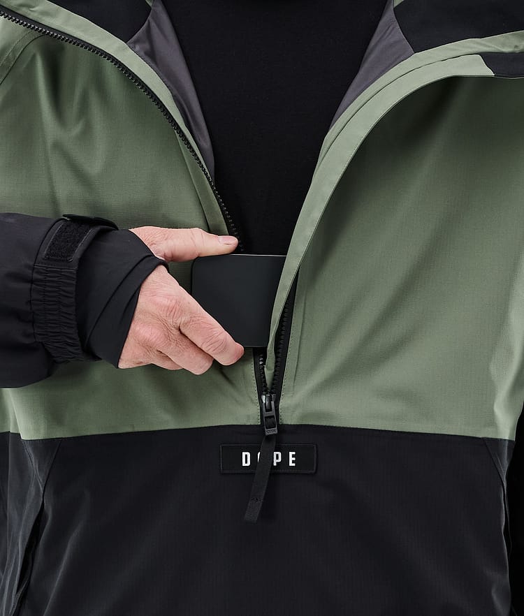 Arnok Ski Jacket Men Moss Green/Black, Image 8 of 8