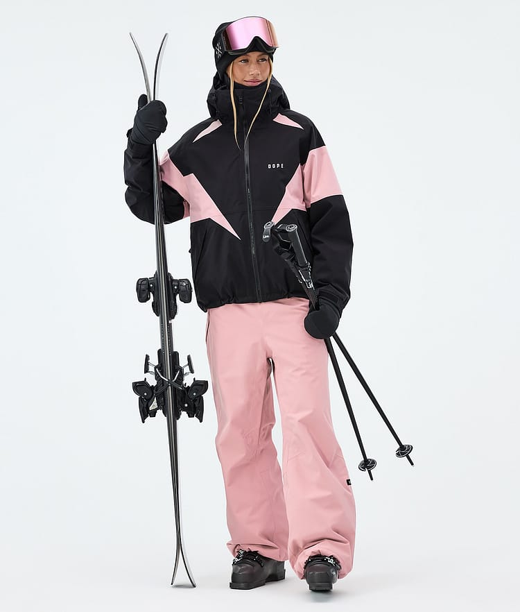 Spartan W Ski Jacket Women Spike Black/Soft Pink, Image 2 of 8