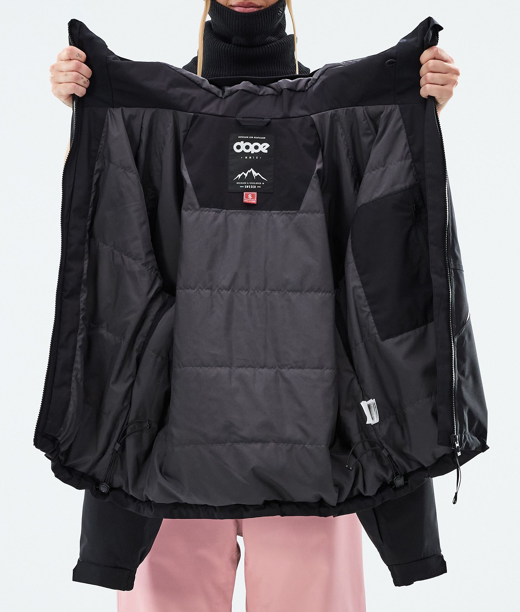 Dope Spartan W スノーボードジャケット レディース Spike Black/Soft
