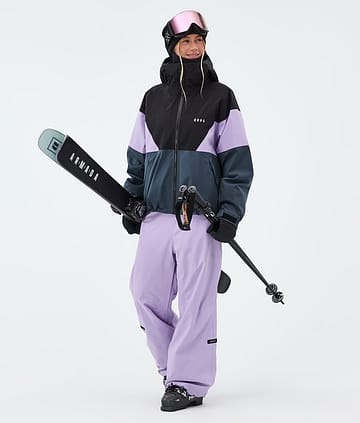 Spartan W Outfit de Esquí Mujer Black/Faded Violet/Metal Blue