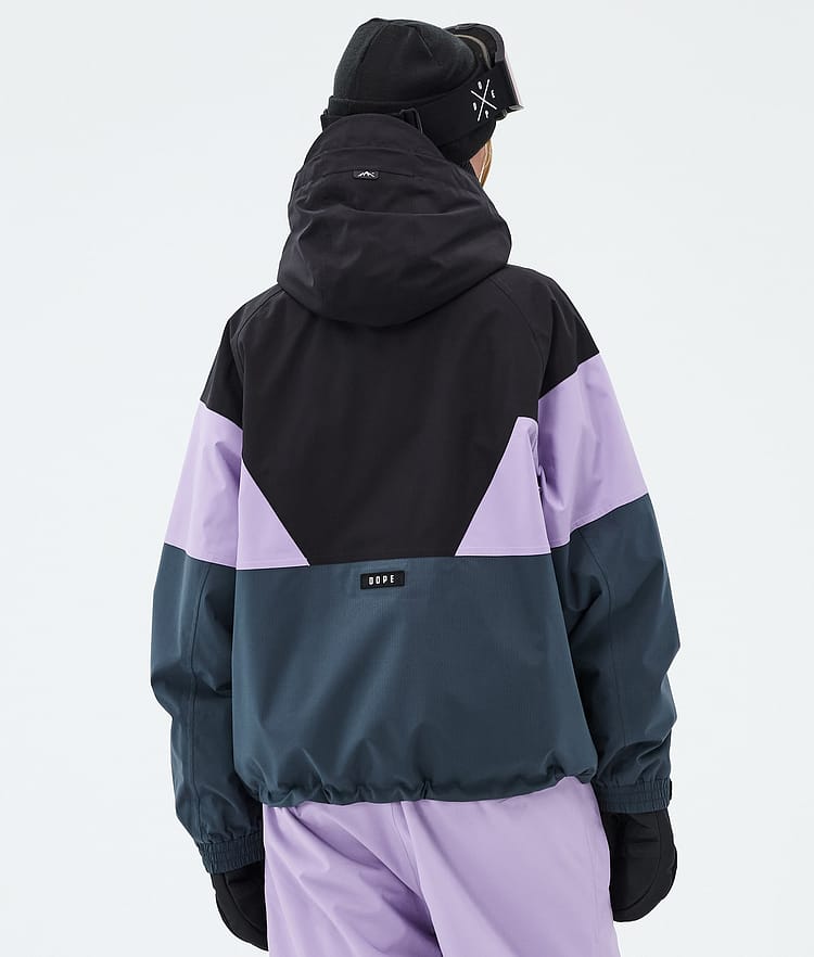 Spartan W Ski Jacket Women Sport Black/Faded Violet/Metal Blue, Image 6 of 8