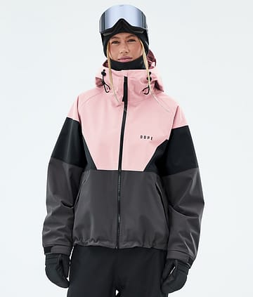 Spartan Sport W Snowboard Jacket Women Soft Pink/Black/Phantom