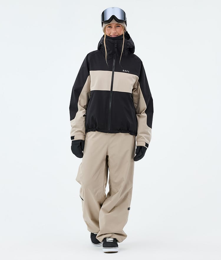 Spartan W Veste Snowboard Femme Stripe Black/Sand, Image 2 of 8