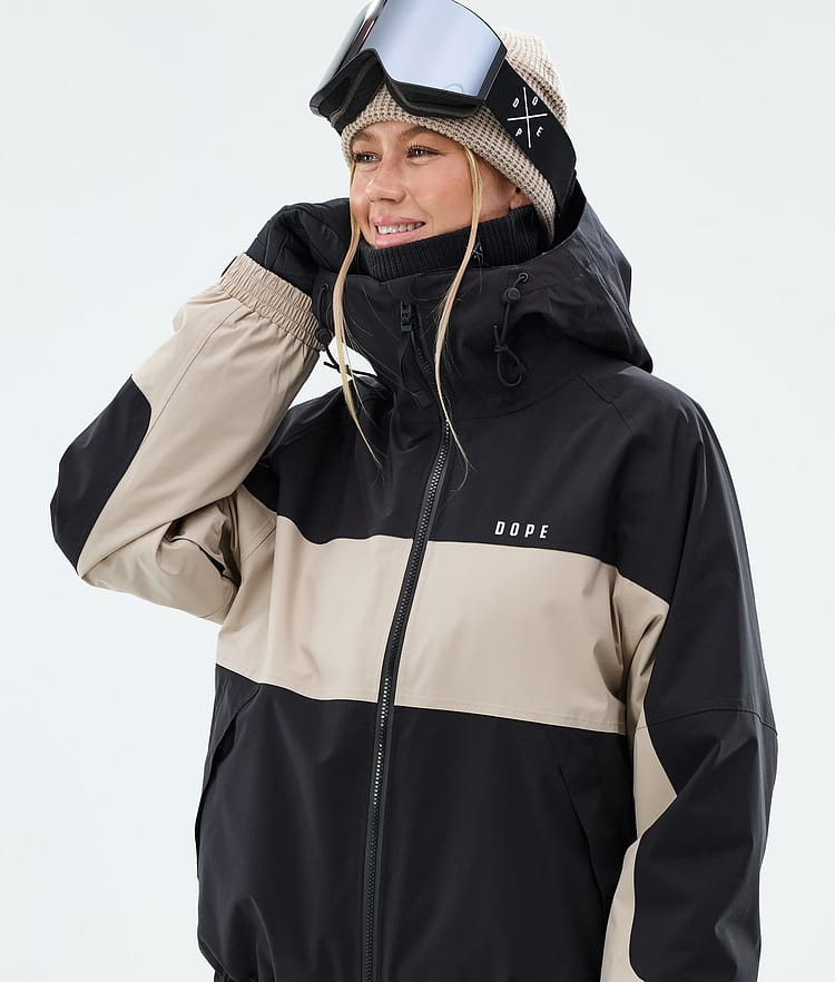 Spartan W Veste Snowboard Femme Stripe Black/Sand, Image 4 of 8