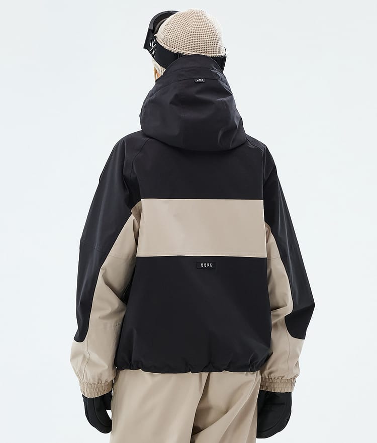 Spartan W Veste Snowboard Femme Stripe Black/Sand, Image 6 of 8