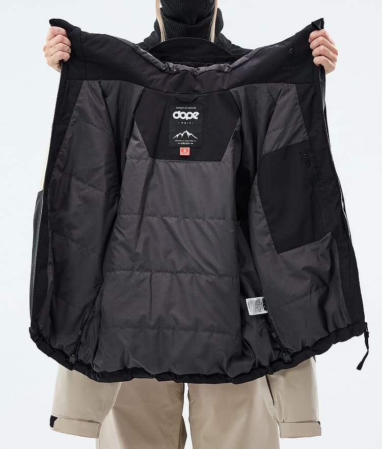 Spartan W Veste Snowboard Femme Stripe Black/Sand, Image 8 of 8