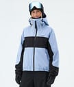 Dope Spartan W Ski Jacket Women Stripe Light Blue/Black