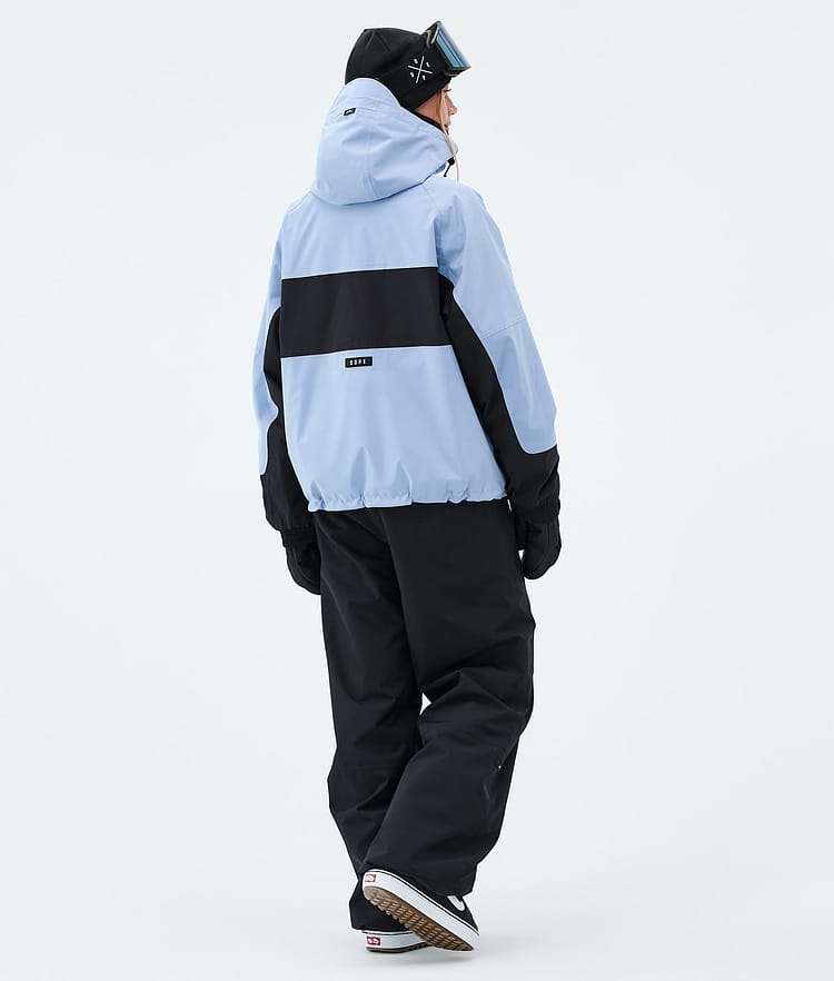 Spartan W Veste Snowboard Femme Stripe Light Blue/Black, Image 3 of 8