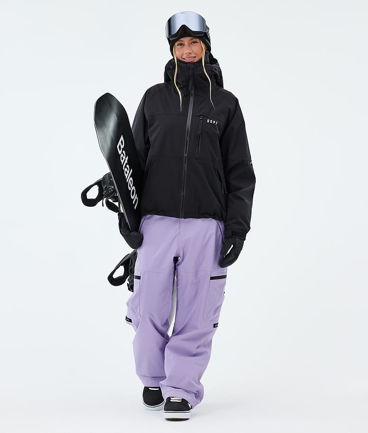 Apex W Bunda na Snowboard Dámské Black, Image 2 of 9