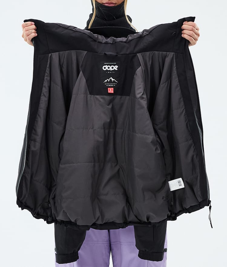 Apex W Skijacke Damen Black, Image 9 of 9