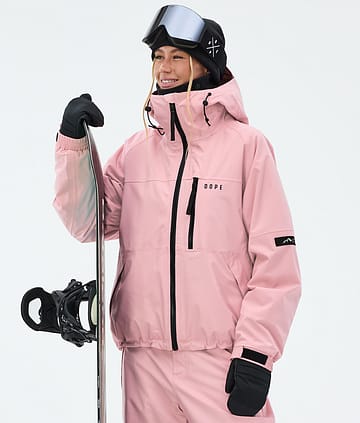 Apex W Snowboard Jacket Women Soft Pink