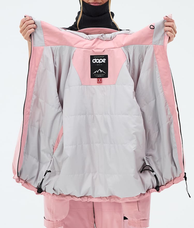 Apex W Skijacke Damen Soft Pink, Image 9 of 9