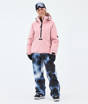 Apex W Outfit Snowboard Femme Soft Pink/Dark Blue Tiedye