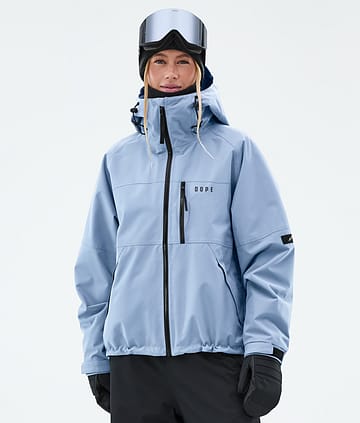 Apex W Snowboard Jacket Women Light Blue