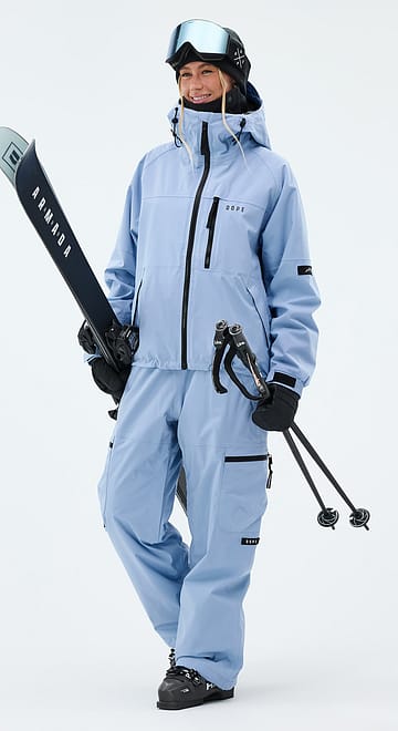 Apex W Ski Outfit Women Light Blue
