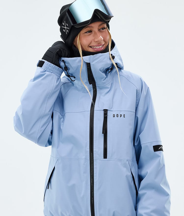 Apex W Snowboardjacke Damen Light Blue, Image 4 of 9