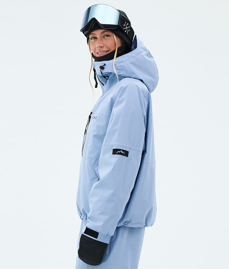 Apex W Snowboardjacke Damen Light Blue, Image 5 of 9