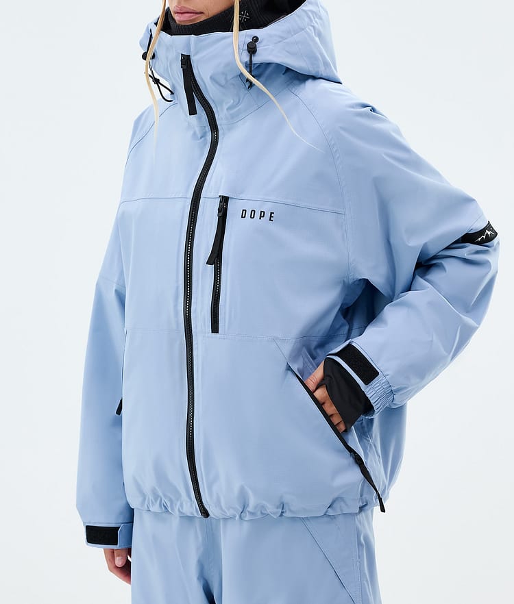 Apex W Skijacke Damen Light Blue, Image 7 of 9